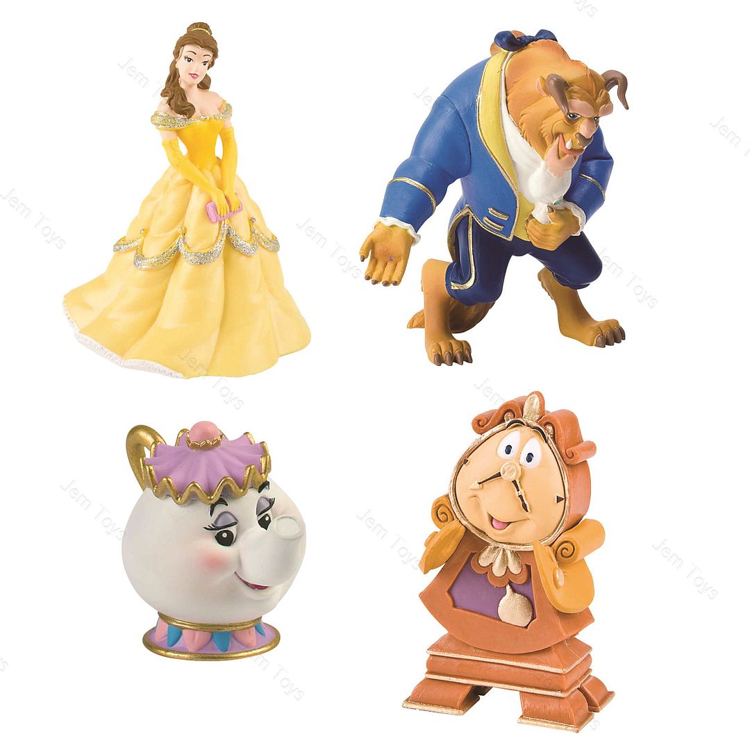 disney beauty and the beast figures